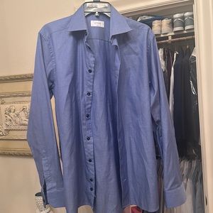 Like New Mens Eton Dress Shirt Slim 16 41
